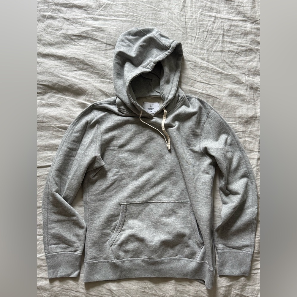 Reigning Champ Heather Gray Hoodie - M